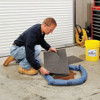 Spill Kit, 4 gal Volume Absorbed per Kit, 5 gal Capacity, Bucket, Yellow, 19  45301