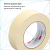 3m Masking Tape,1 3-8" W,60 yd L,Tan,PK24 71119 3m Masking Tape,1 3-8" W,60 yd L,Tan,PK24 71119