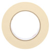 Masking Tape, 36 mm W x 55 m L, 5.2 mil Thick, Tan, Rubber Adhesive, 24 PK  71119