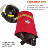 Ergodyne Bag-Tote, Mask Bag, Red, Nylon 5082