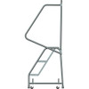 Ballymore 58 1-2 in H Steel Rolling Ladder, 3 Steps, 450 lb Load Capacity H318P