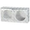 Buyers Products Dual Round Light Box Diamond Tread Aluminum LB6123ALDT