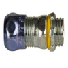 EMT Grounding Connector, 1-1-2 in, Compression, Steel, Zinc Plated, Blue; Gray  2906RT