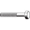 Grade 2, 1/2"-13 Hex Head Cap Screw, Zinc Plated Steel, 3 in L, 10 PK