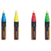 American Metalcraft Water Resistant, Chalk Marker, Assorted Colors SMA510V4
