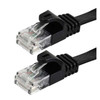 Monoprice Patch Cord,Cat 5e,Flexboot,Black,7.0 ft. 9549