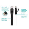 Monoprice Patch Cord,Cat 5e,Flexboot,Black,3.0 ft. 9547