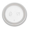 Dixie Portion Cup Lid,Flat, Non Vented,PK24 PL20CLEAR