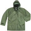 3-Piece Rainsuit with Detachable Hood, Polyester, PVC, 150 den Thick, Detachable, Green, S