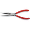 Knipex 8 in Needle Nose Plier,Side Cutter Plastic Coated Handle 26 11 200