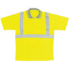 Ergodyne Polo Shirt, 2, R, Polyester, Green, 2XL 21646