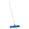 Remco 16 in Sweep Face Push Broom, Soft, Synthetic, Blue 31783/6053