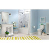 Toilet Tank, 1.28 gpf, Gravity Fed, Floor Mount, White  4225A104.020