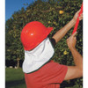 Neck Protector, For Use With Hard Hats White-Forest Green  CFHNE21
