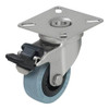 Manufacturer Varies Swivel Plate Caster,Rubber,2 in.,110 lb. LPXA-VPA 50G-FI