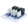 Monoprice Surface Mount Box,Cat5e,2P,White 7091