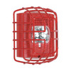 Wire Cage, Steel, Flush Mount, 6 1/8 in W x 7 3/8 in H x 3 3/8 in D, Red