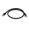 Monoprice Patch Cord,Cat 6,Booted,Black,2.0 ft. 3419