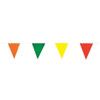 Manufacturer Varies Pennants, Polyethylene, Red, 60 ft. PL-1 R