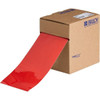 Floor Marking Tape, Polyester, No Legend, Red, 4 in W., 8 mil Thickness  104373