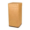Open Head Transport Drum, Fiber, 30 gal, Unlined, Brown