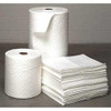 Brady Sorbent Roll, 37 gal, 30 in x 150 ft, Oil, White, Polypropylene SXT30DP