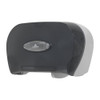 Toilet Paper Dispenser, Horizontal Double Roll, Standard Core, Wall Mount, Smoke  59206
