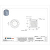 Heavy Wall Self Locking Thread Insert, 1-2"-13 Int Thrd Sz, Carbon Steel, 5 PK  329-8-PK5