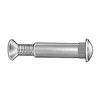 Arch Barrel, 1/4"-20, 3 in Brl Lg, 3/8 in Brl Dia, Stainless Steel Plain