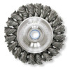 Weiler Twist Wire Wheel Wire Brush, Arbor, 6" 96022