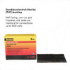 3m Electrical Tape, Vinyl, Black, Strip, PK10 2200-3-1-4X4-1-2IN