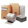 Brady Sorbent Roll, 24 gal, 15 in x 150 ft, Universal, Gray, Polypropylene MRO15