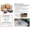 Brady Sorbent Pad, 39 gal, 15 in x 19 in, Universal, Gray, 150 PK MRO150DND
