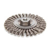 Weiler Twist Wire Wheel Wire Brush, Threaded Arbor 96276