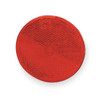 Grote Reflector,Screw Mount,Red,Dia 2 1/2 In 40092