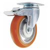Manufacturer Varies Swivel Plate Caster,Polyurethane,450 lb. CDP-G-88