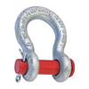 Crosby Shackle,5/8 in.,6500 lb.,Round Pin 1018115