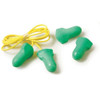 MAXIMUM LITE Disposable Foam Ear Plugs, Contoured-T Shape, 30 dB, Green, 100 PK  LPF-30