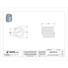 Tanged Helical Insert, Free-Running, #8-32 Thrd Sz, 18-8 Stainless Steel, 12 PK  R1185-2