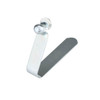 Snap Button, 0.87 in Max Tubing ID, Steel, Zinc Plated Finish, 10 PK