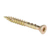 Deck Screw, #10 x 1-5/8 in, Steel, Flat Head, Torx Drive, 200 PK