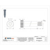 Shoulder Screw, 5-8"-11 Thr Sz, 7-8 in Thr Lg, 2 in Shoulder Lg, Alloy Steel  U07111.075.0200