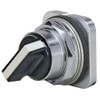 Siemens ShortHandleSelectorSwitch,Blk,3Pos,30mm 52SA2BAB
