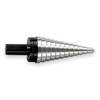 Irwin Step Cone Drill,3-16in to 7-8in,HSS UNIBIT 4