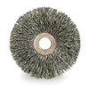 Weiler Wire Wheel Wire Brush, Arbor, 3", 5-8" W 90114