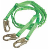 Manyard(TM) HP Shock Absorbing Lanyard, 6 ft. Length, Snap Hook, Steel, 1 Leg(s)  216TWLS-Z7/6FTGN