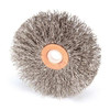 Weiler Wire Wheel Wire Brush, Threaded Arbor, 3" 96135