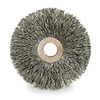 Weiler Wire Wheel Wire Brush, Threaded Arbor, 3" 96135