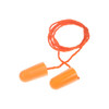 3m Foam Disposable Foam Ear Plugs, Bullet Shape, 29 dB, Orange, 100 PK 1110