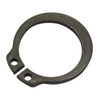 External Retaining Ring, Steel, Black Phosphate Finish, 5 PK